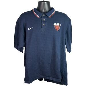 Nike Team Chicago Bears NFL Short Sleeve Polo
